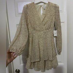 Japna long-sleeve mini dress